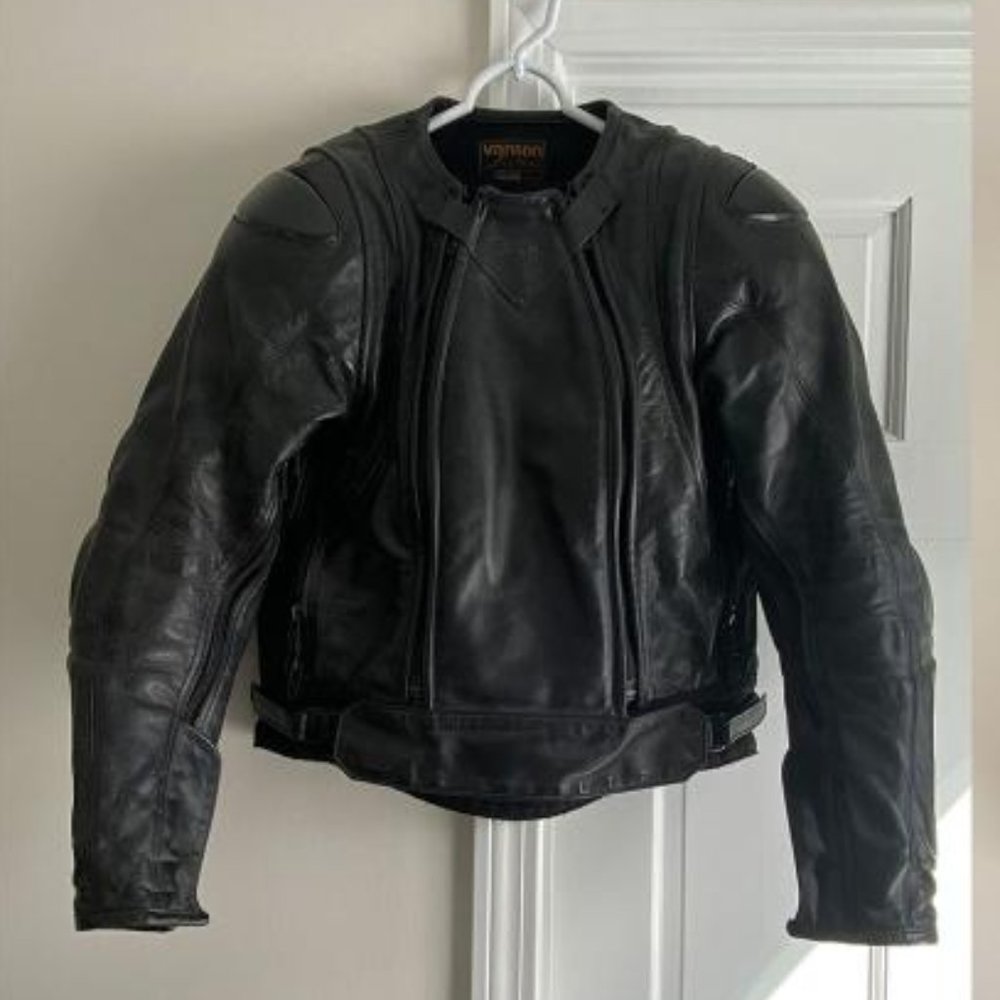 Vanson EXO Leather Motorcycle Jacket